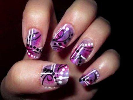 abstract-nail-designs-91-3 Modele abstracte de unghii