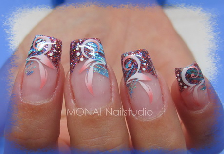 airbrush-nails-27-9 Aerograf cuie