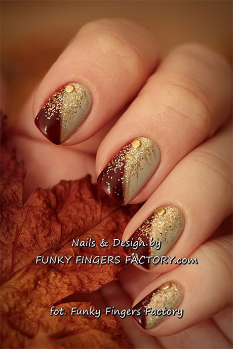 autumn-nail-art-designs-22-13 Modele de unghii de toamnă