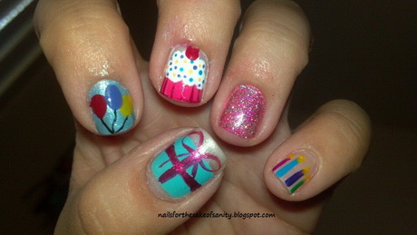 birthday-nail-designs-78-5 Modele de unghii de ziua de nastere