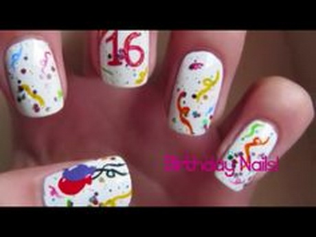 birthday-nails-designs-95-8 Ziua de nastere cuie modele