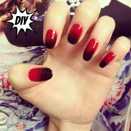black-and-red-nail-designs-21-17 Modele de unghii negre și roșii