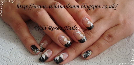 black-and-white-toe-nail-designs-04-13 Modele de unghii alb-negru