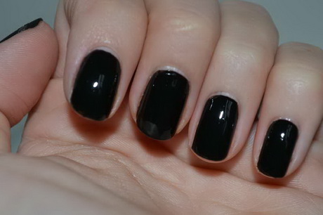black-nail-polish-designs-15-9 Modele de lacuri de unghii negre
