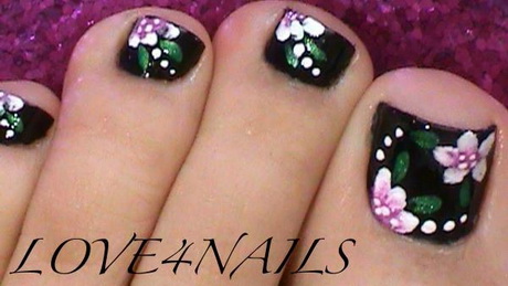 black-toe-nail-designs-42-14 Modele de unghii negre