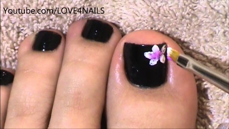 black-toe-nail-designs-42-6 Modele de unghii negre