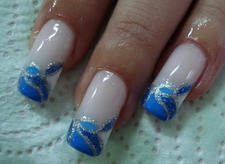 blue-acrylic-nail-designs-26-5 Modele de unghii acrilice albastre