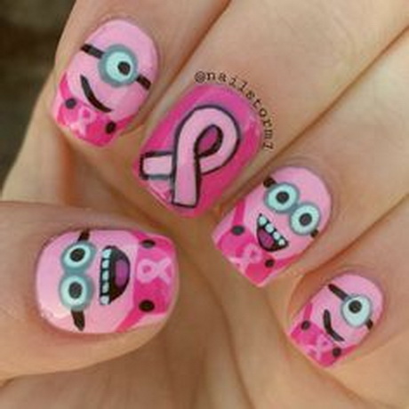 Cancerul de sân nail art