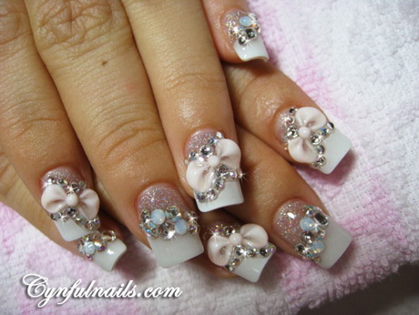 bridal-nail-art-designs-49-16 Nupțial nail art modele