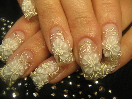 bridal-nail-art-designs-49-5 Nupțial nail art modele