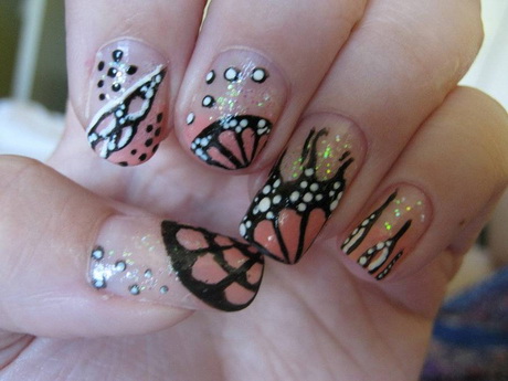 butterfly-nail-art-designs-08-16 Modele de unghii fluture