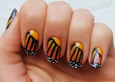 butterfly-nail-art-designs-08-18 Modele de unghii fluture