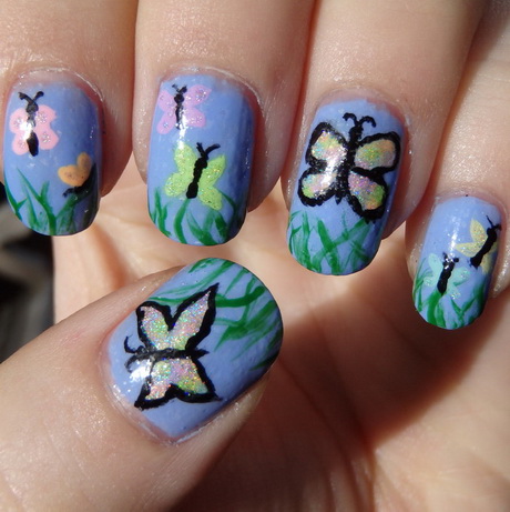 Arta unghiilor fluture