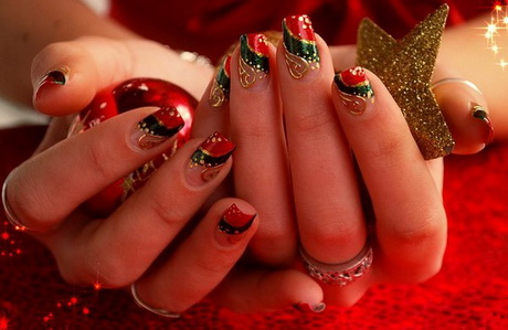 christmas-nail-art-design-00-7 Crăciun nail art design