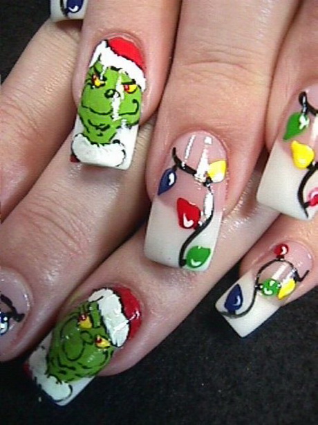 christmas-nail-art-designs-03-14 Crăciun nail art modele