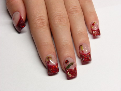 christmas-nail-design-58-16 Design de unghii de Crăciun