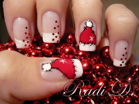 christmas-nails-art-15-8 Arta unghiilor de Crăciun