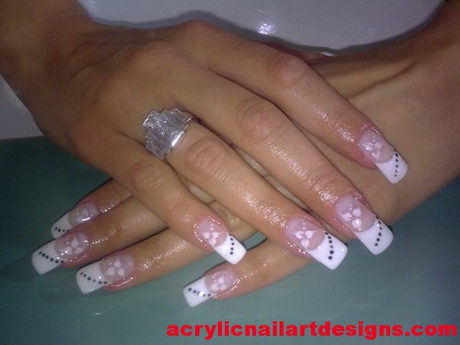 clear-acrylic-nail-designs-29-9 Modele clare de unghii acrilice