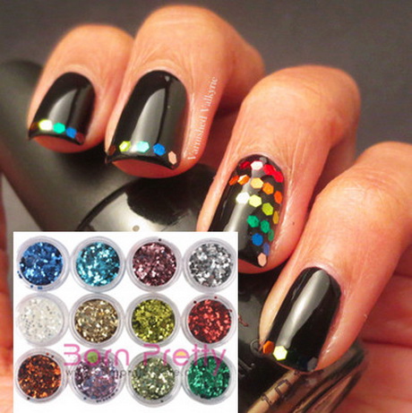 colored-nail-art-20-12 Arta unghiilor colorate