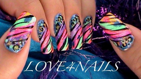 colorful-nail-art-designs-68-3 Modele colorate de unghii