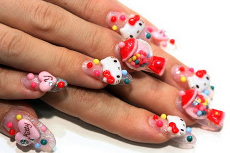crazy-acrylic-nail-designs-05-10 Design nebun de unghii acrilice