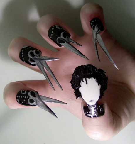 crazy-acrylic-nail-designs-05 Design nebun de unghii acrilice