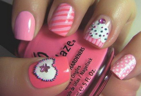 cupcake-nail-designs-60-7 Modele de unghii Cupcake