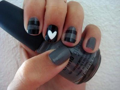 cute-and-easy-nail-designs-07-6 Modele de unghii drăguțe și ușoare