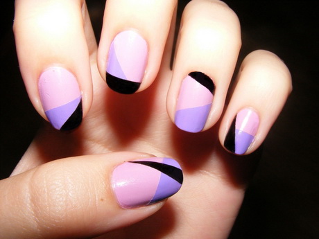 cute-and-easy-nail-designs-07-8 Modele de unghii drăguțe și ușoare