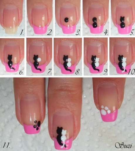 cute-easy-nail-art-94-2 Drăguț Ușor de unghii