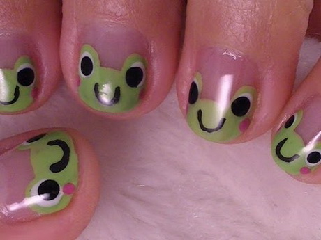 cute-nail-art-designs-short-nails-70-10 Cute nail art proiectează unghii scurte