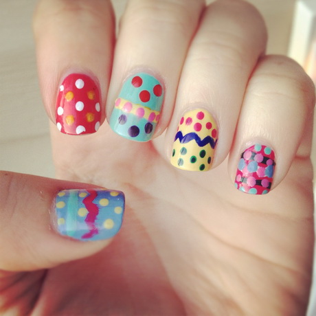 cute-nail-art-for-short-nails-50-9 Cute nail art pentru unghii scurte