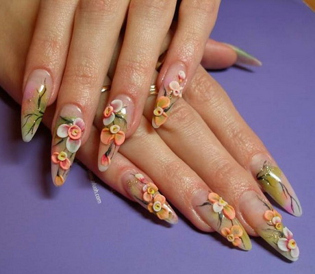 cute-nail-designs-for-girls-18-3 Modele drăguțe de unghii pentru fete