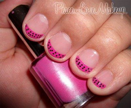 cute-nail-designs-for-short-nails-98-11 Modele drăguțe de unghii pentru unghii scurte