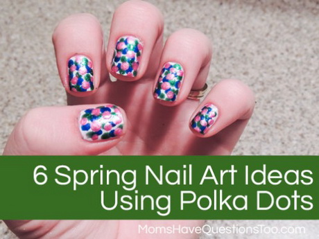 cute-nail-ideas-for-spring-91-5 Idei drăguțe de unghii pentru primăvară