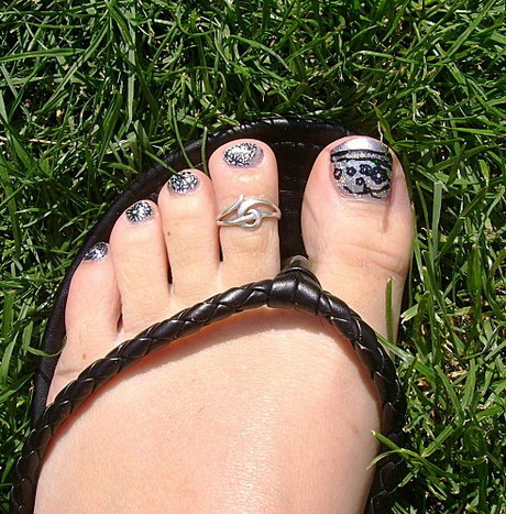 cute-pedicure-designs-13 Drăguț pedichiură modele