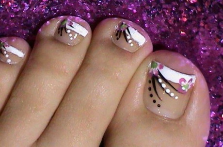 cute-toe-nail-designs-78-14 Drăguț deget de la picior unghii modele
