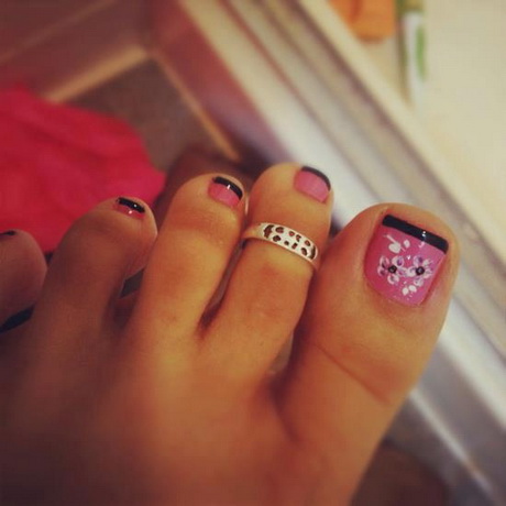 cute-toe-nail-designs-78-2 Drăguț deget de la picior unghii modele