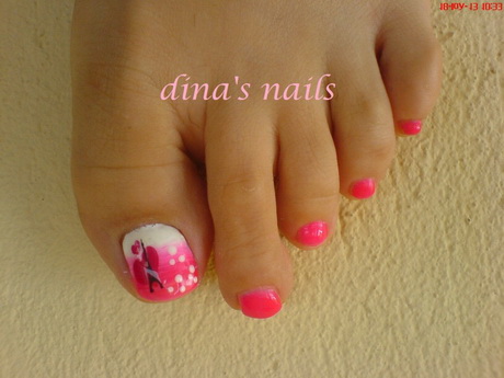 cute-toes-nail-designs-76-6 Drăguț degetele de la picioare modele de unghii