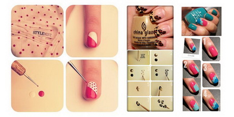 designs-for-nail-art-for-beginners-59-2 Modele pentru unghii pentru incepatori