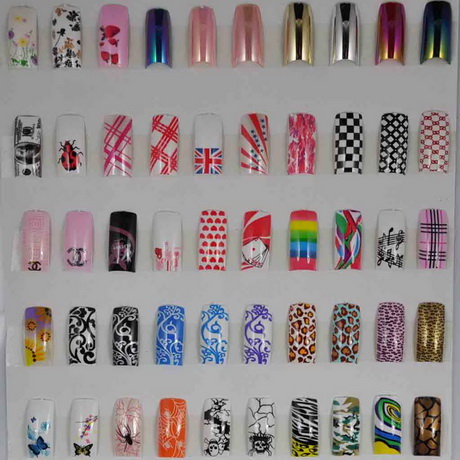 different-acrylic-nail-designs-15-15 Diferite modele de unghii acrilice