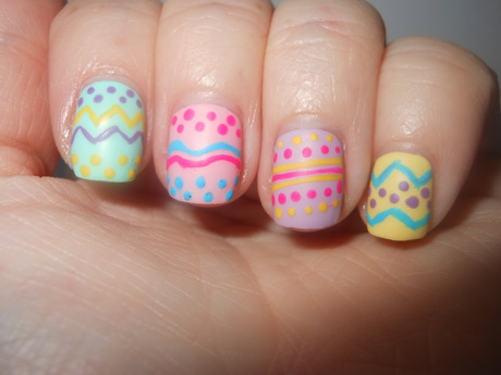 easter-nail-art-designs-28-12 Modele de artă de unghii de Paște