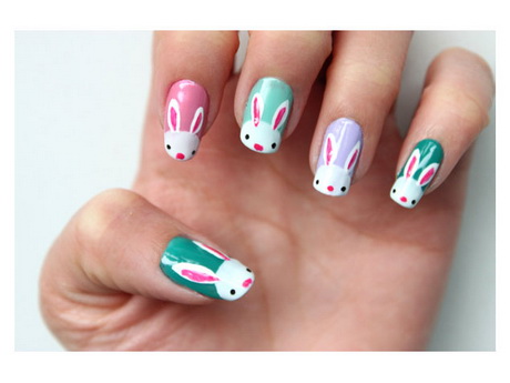 easter-nail-art-designs-28 Modele de artă de unghii de Paște