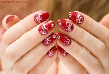 easy-and-beautiful-nail-art-designs-21-15 Design ușor și frumos de unghii