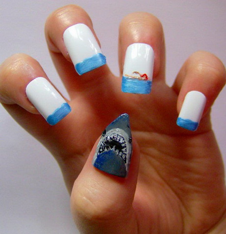 easy-and-cool-nail-designs-28-8 Modele de unghii ușoare și reci