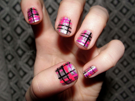 easy-cute-nail-design-ideas-48-13 Ușor drăguț idei de design de unghii