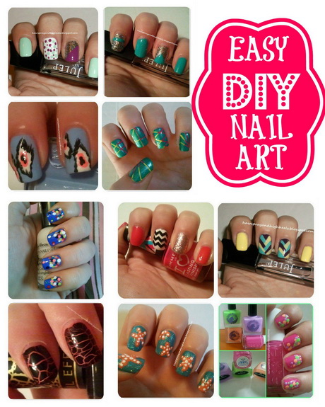easy-diy-nail-art-69-11 Ușor diy nail art