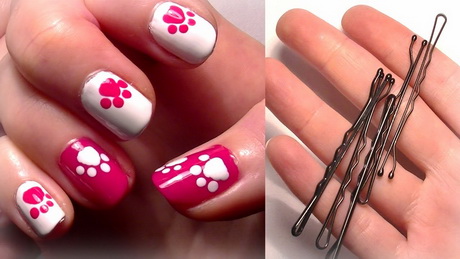 easy-nail-art-designs-at-home-for-beginners-30-6 Design ușor de unghii la domiciliu pentru începători