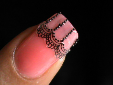 easy-nail-art-designs-at-home-44-8 Design ușor de unghii la domiciliu