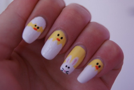 easy-nail-art-designs-for-kids-14-15 Design ușor de unghii pentru copii